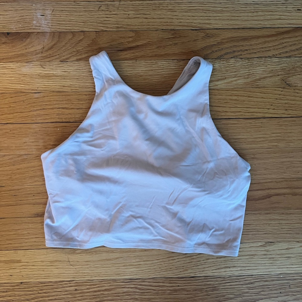 Athleta Soft Pink Activewear Top